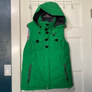 Women’s Volcom Vest - used a few times for spring snowboarding.